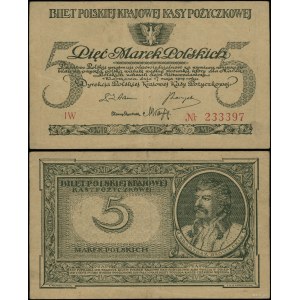 Polska, 5 marek polskich, 17.05.1919