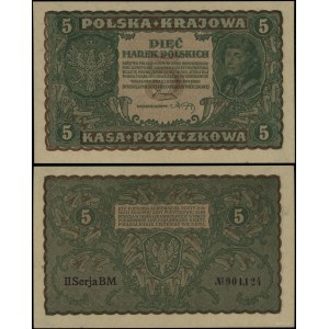 Poland, 5 Polish marks, 23.08.1919