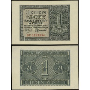 Poland, 1 zloty, 1.08.1941