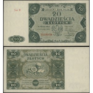 Poland, 20 zloty, 15.07.1947