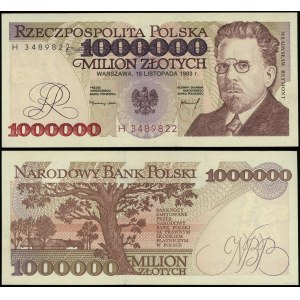 Polska, 1.000.000 złotych, 16.11.1993