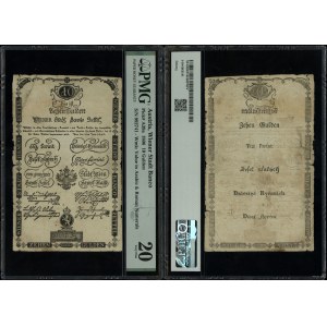 Austria, 10 guldenów = 10 ryńskich, 1.06.1806