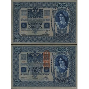 Austria, 1.000 koron, 2.01.1902 (1919)