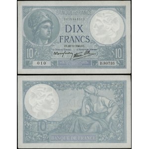Francja, 10 franków, 28.11.1940