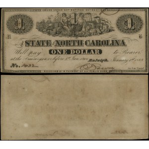 Stany Zjednoczone Ameryki (USA), 1 dolar, 1.01.1863