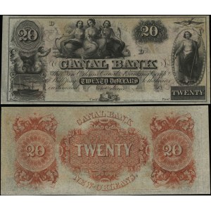 Stany Zjednoczone Ameryki (USA), 20 dolarów, 18...(lata 60'), Nowy Orlean