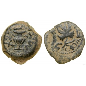 Rzym prowincjonalny, prutah, (66-70), Jerozolima