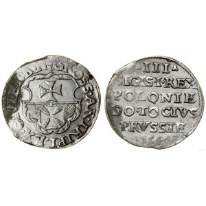 Polska, trojak, 1540, Elbląg