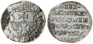 Poland, trojak, 1540, Elbląg