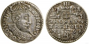 Poland, trojak, 1598, Olkusz