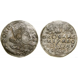 Polska, trojak, 1598, Wschowa