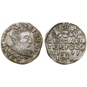 Polska, trojak, 1597, Lublin