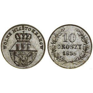 Polska, 10 groszy, 1835, Wiedeń