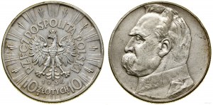 Poland, 10 zloty, 1934, Warsaw