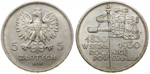 Poland, 5 zloty, 1930, Warsaw