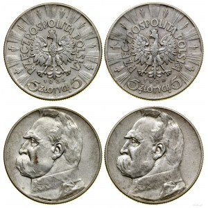 Polska, 5 złotych, 1935, 1936, Warszawa
