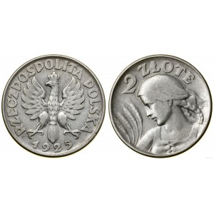 Polska, 2 złote, 1925, Filadelfia
