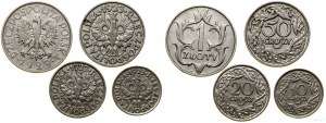 Poland, set of 4 coins, Warsaw