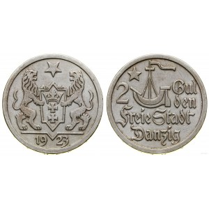 Polska, 2 guldeny, 1923, Utrecht