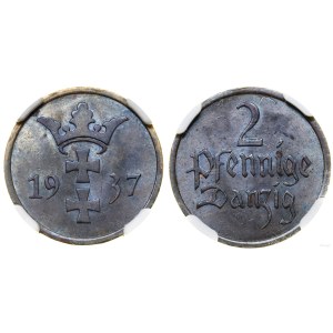 Polska, 2 fenigi, 1937, Berlin