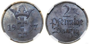 Poland, 2 fenigs, 1937, Berlin