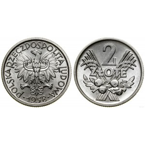 Polska, 2 złote, 1958, Warszawa