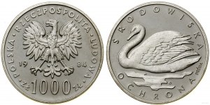 Poland, 1,000 zloty, 1984, Warsaw