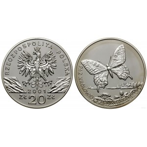 Polska, 20 złotych, 2001, Warszawa