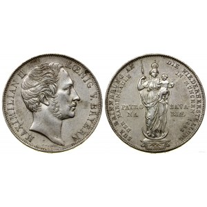 Niemcy, 2 guldeny, 1855, Monachium