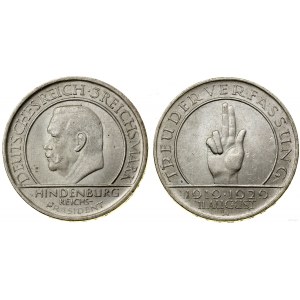 Niemcy, 3 marki, 1929 A, Berlin