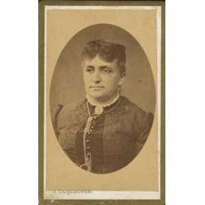 [fotografia tekturkowa] Kobieta. Zakład Fotograficzny J. Zajączkowskiego w Rzeszowie [ok. 1880]