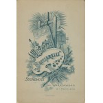 [Cardboard photograph] Group of men. Atelier Bacciarelli, Sosnowice (Sosnowiec).
