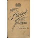 [fotografia tekturkowa] Mężczyzna. F. Stolarski, Łódź [ok. 1900]