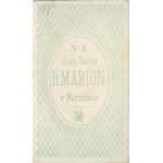 [Femme. B. Marion, Varsovie [1875].
