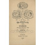 [Cardboard photograph] Woman. Th. Joop &amp; Co., Bromberg (Bydgoszcz) [ca. 1870].