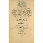 [Cardboard photograph] Woman. Th. Joop &amp; Co., Bromberg (Bydgoszcz) [ca. 1870].