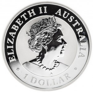 Australia, Elizabeth II, $1, Australian Emu, 2020, men. Perth, mintage of 30,000.