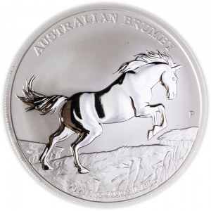 Australia, Elizabeth II, $1, Australian Brumby Horse, 2021, mens. Perth, mintage of 25,000.