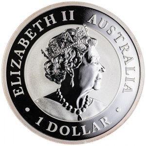 Australia, Elizabeth II, $1, Australian Gold Nugget series, 2021, mens. Perth, mintage ?
