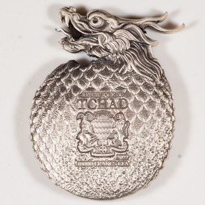 Chad, 10000 CFA francs, Egg of the Chinese Dragon, 2022, men. ? (Spectres company)