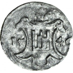 RRR-, Zygmunt II August, Obol 1546, data po bokach, T.80, R8