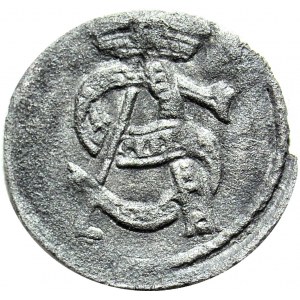 RRR-, Zygmunt II August, Obol 1546, data po bokach, T.80, R8