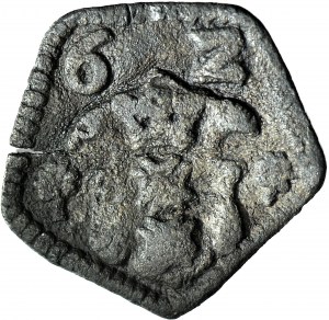 RR-, Sigismund II Augustus, City token 1562, Gdańsk