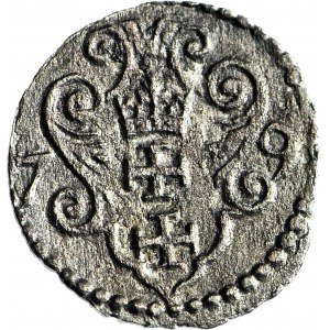 RR-, Stefan Batory, Denar Gdańsk 1579