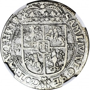 RRR-, Zygmunt III Waza, Ort 1620, Bydgoszcz, I.I-F.V, R6, 80mk?, wg. Gumowskiego PRÓBNA emisja