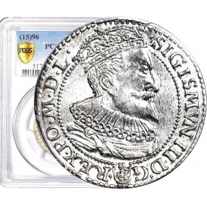 Sigismund III Vasa, Sixpence 1596, Malbork, minted