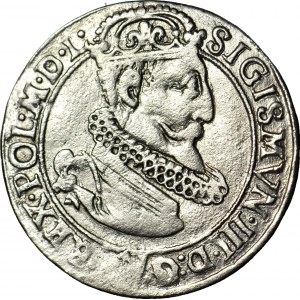 Zygmunt III Waza, Szóstak 1623, Kraków, DATA PRZY NOMINALE