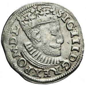 Zygmunt III Waza, Trojak 1590, Poznań, I-D
