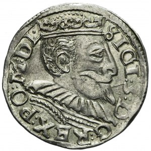 Zygmunt III Waza, Trojak 1597, Poznań, data w wierszu