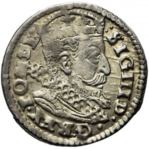 R-, Sigismund III Vasa, Trojak 1606 Krakow, rare